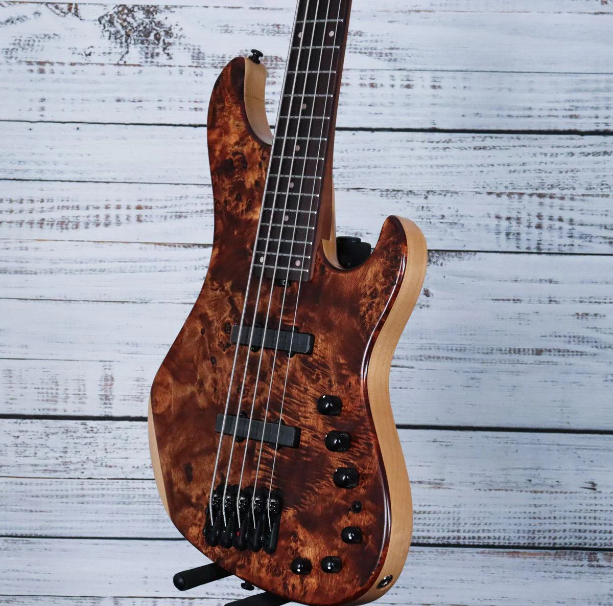 Ibanez Mode MDM1605 Bass Guitar w/Gig Bag | Natural Mocha - Image 5