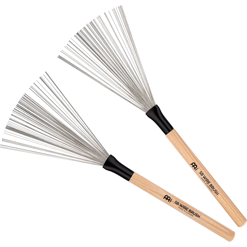 Meinl 5B Fixed Wire Brush | Pair