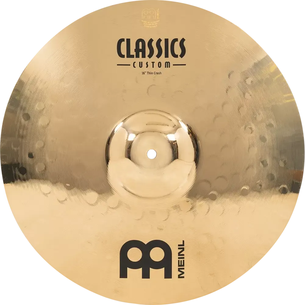 Meinl Classics Custom Brilliant Thin Crash | 16"