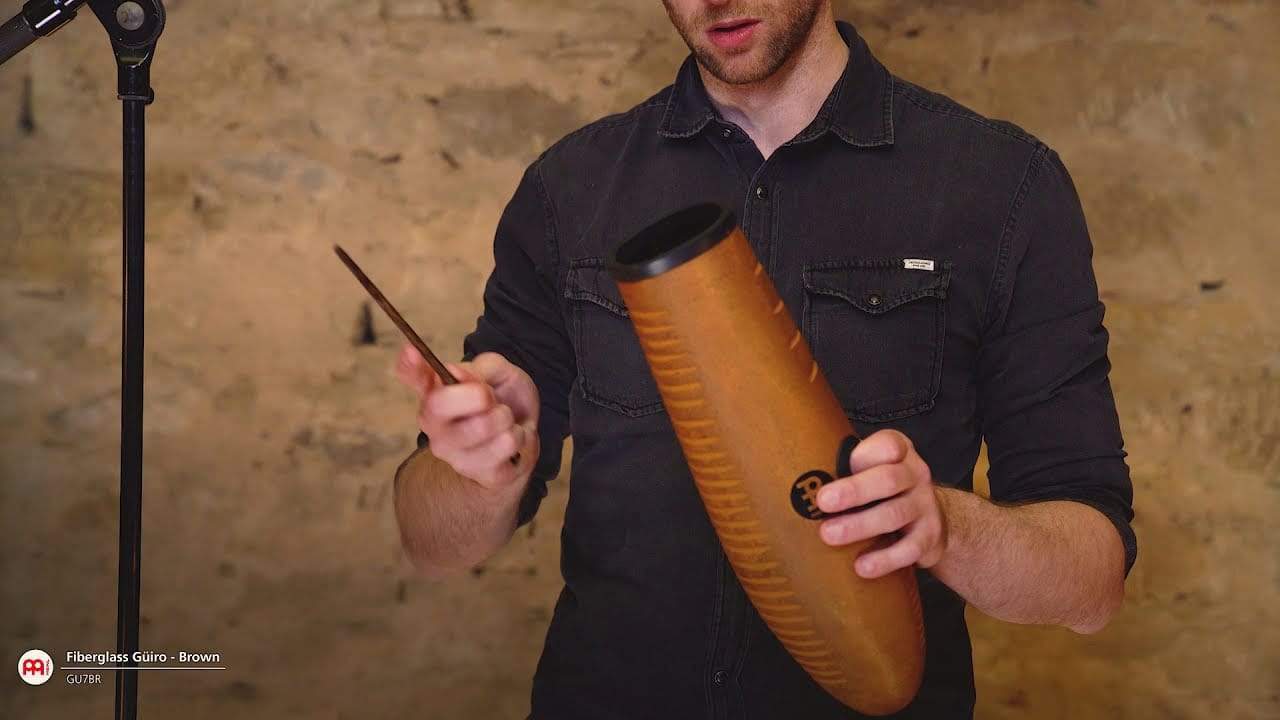 Meinl Percussion Fiberglass Guiro | Brown - Image 2