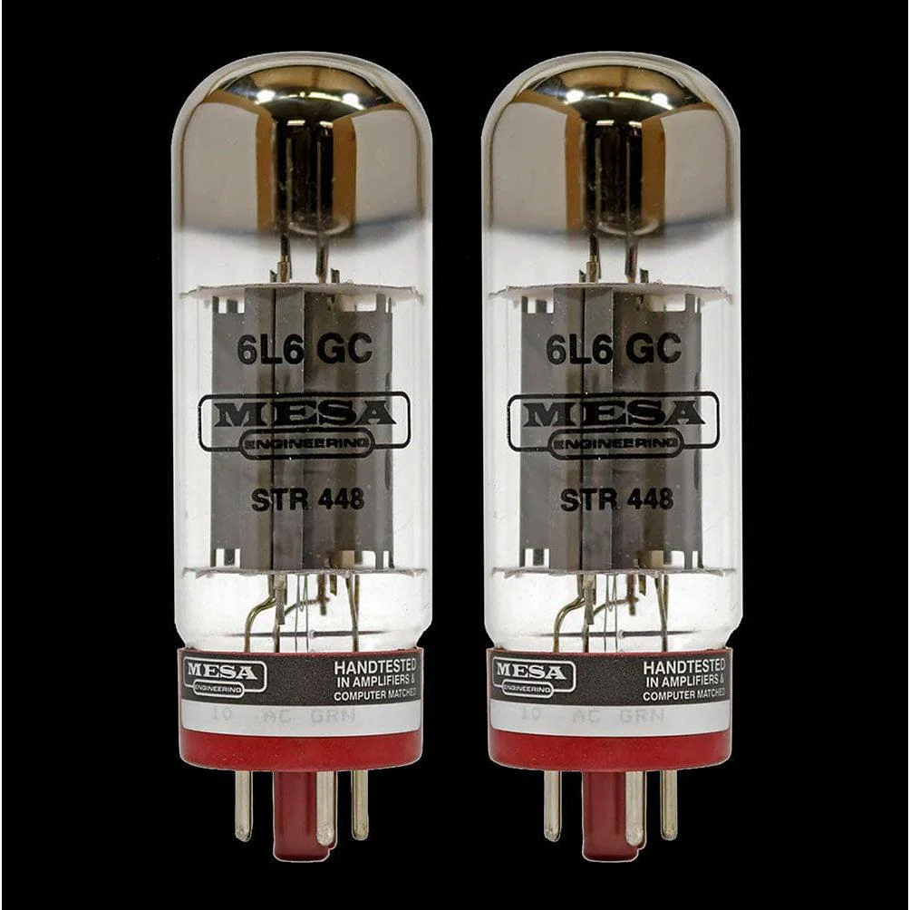 Mesa Boogie Matched Pair of 6L6 STR 448 Power Tubes