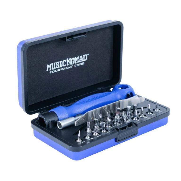 Music Nomad Premium Guitar Tech Screwdriver & Wrench Set w/Case