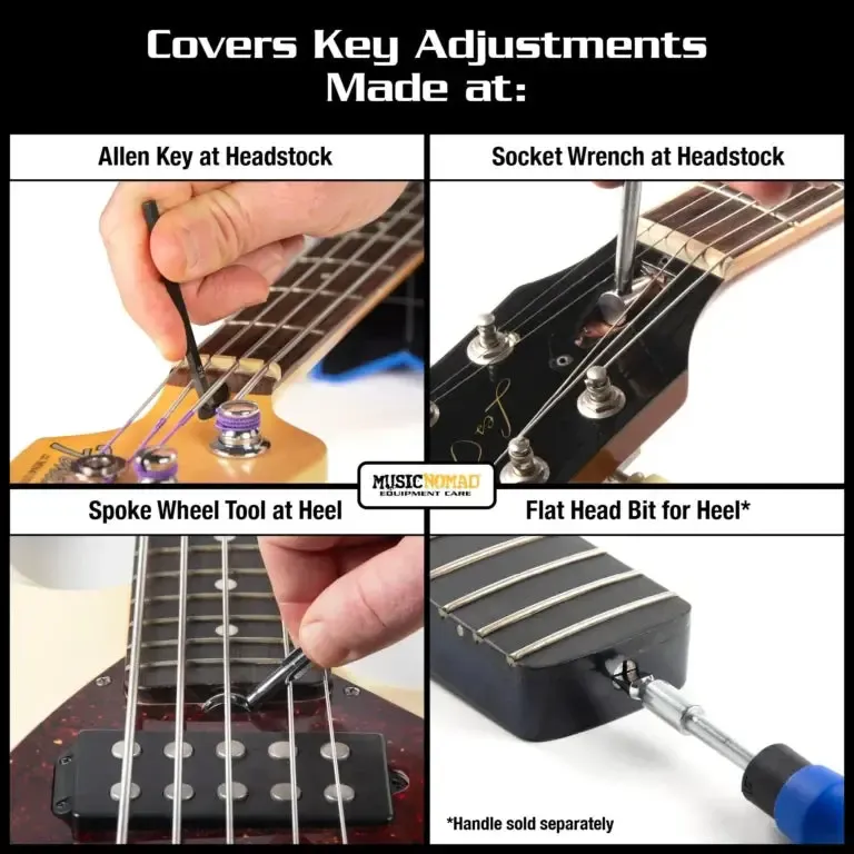 Music Nomad Premium Guitar Tech Truss Rod Wrench Set w/Case - Image 4