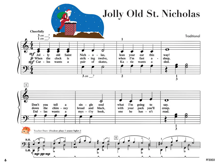 My First Piano Adventure | Christmas Book C (Early Elementary) - Image 3