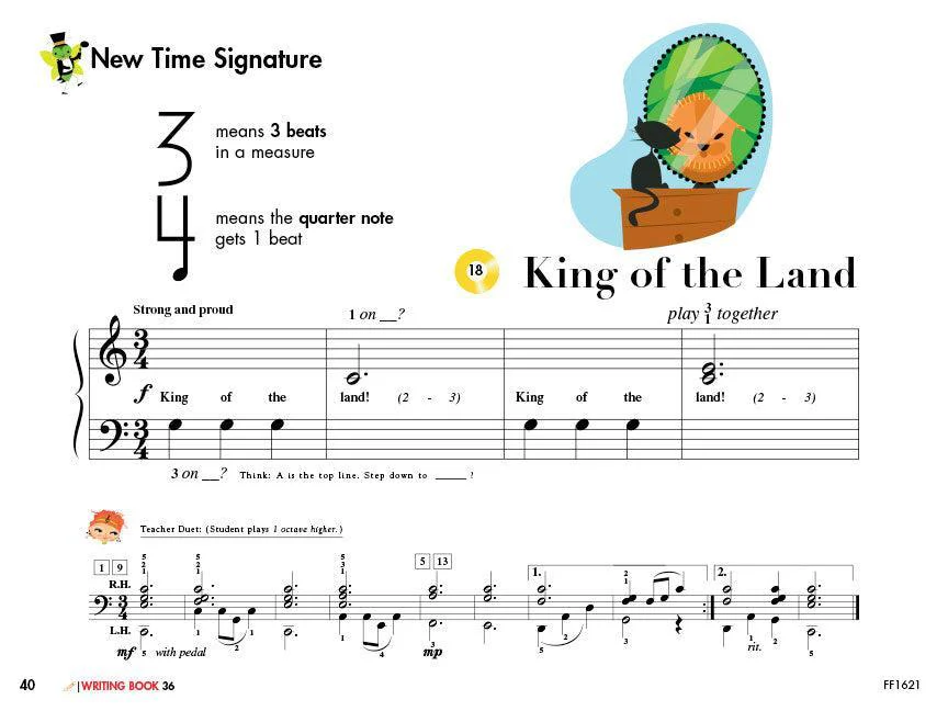 My First Piano Adventure | Lesson Book B (Young Beginner, Audio Included) - Image 6