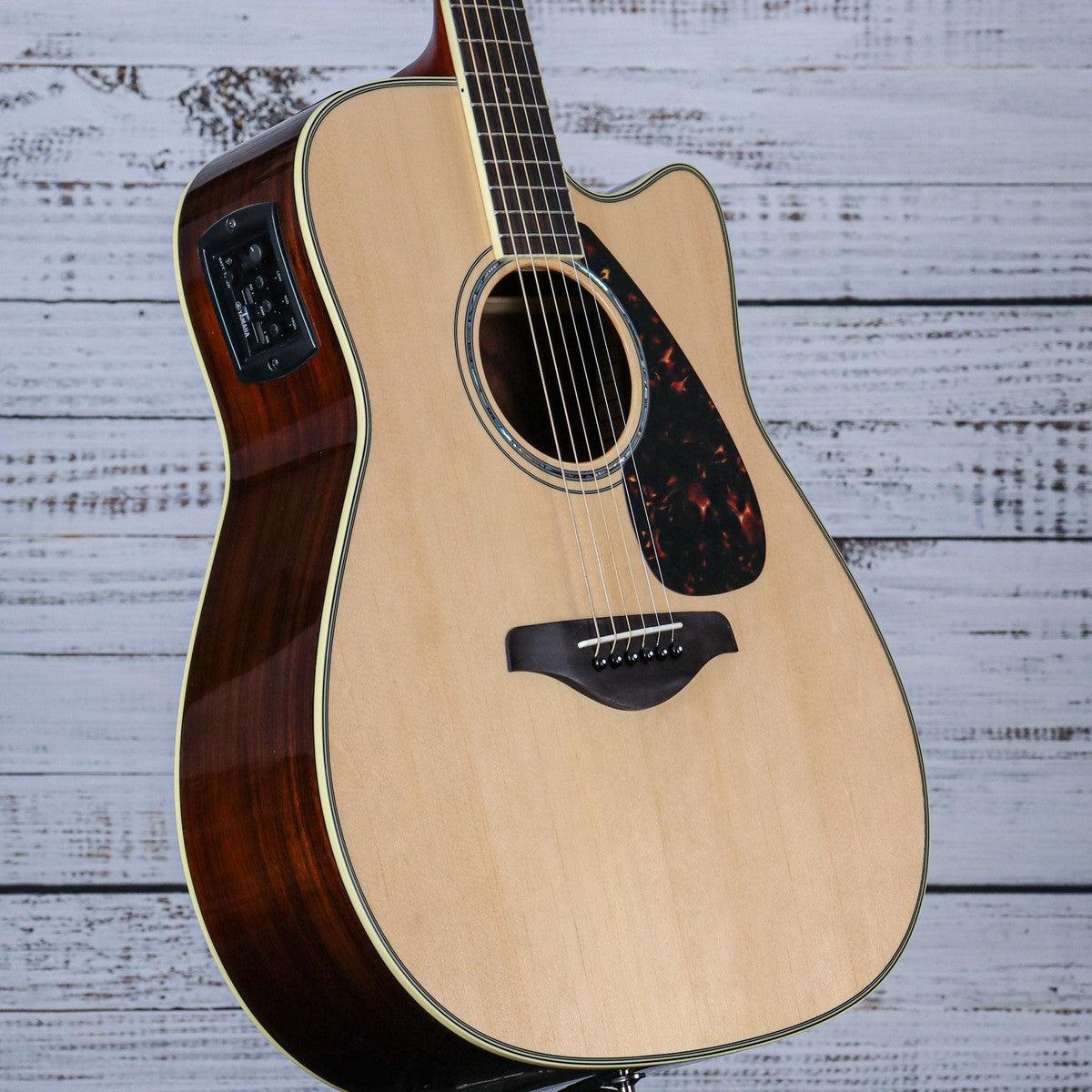 Yamaha FGX830C Acoustic Guitar w/ Cutaway - Image 3