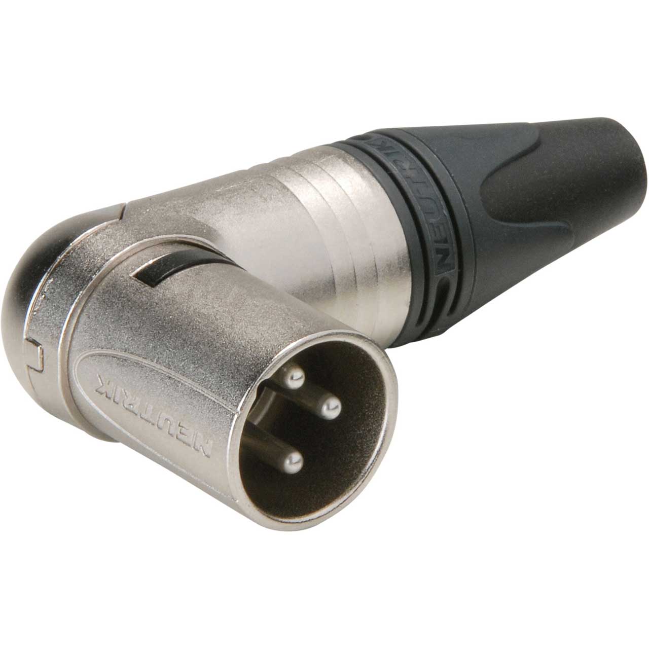 Neutrik NC3MRX Right Angle Male Connector | Silver
