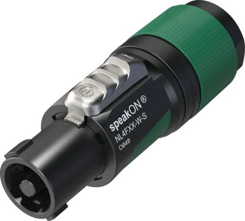 Neutrik NL4FXX-W-S Speakon Cable Connector