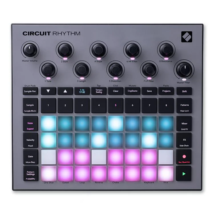 Novation Circuit Rhythm Groovebox Sampler & Drum Machine