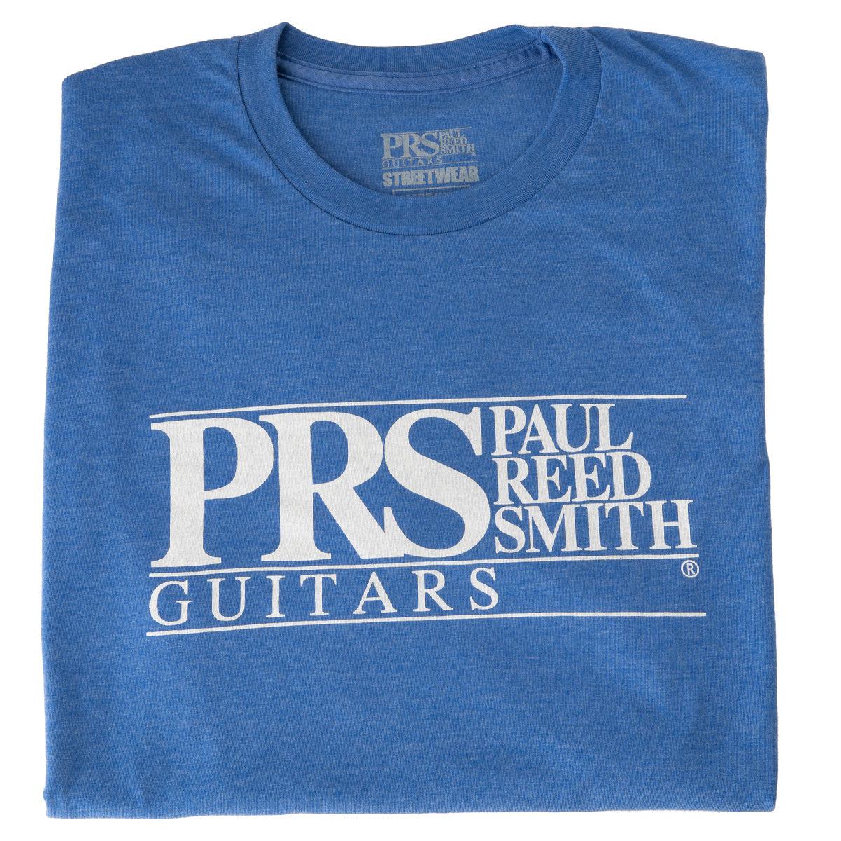 Paul Reed Smith Block Logo Tee | Heather Blue | Small - Image 2