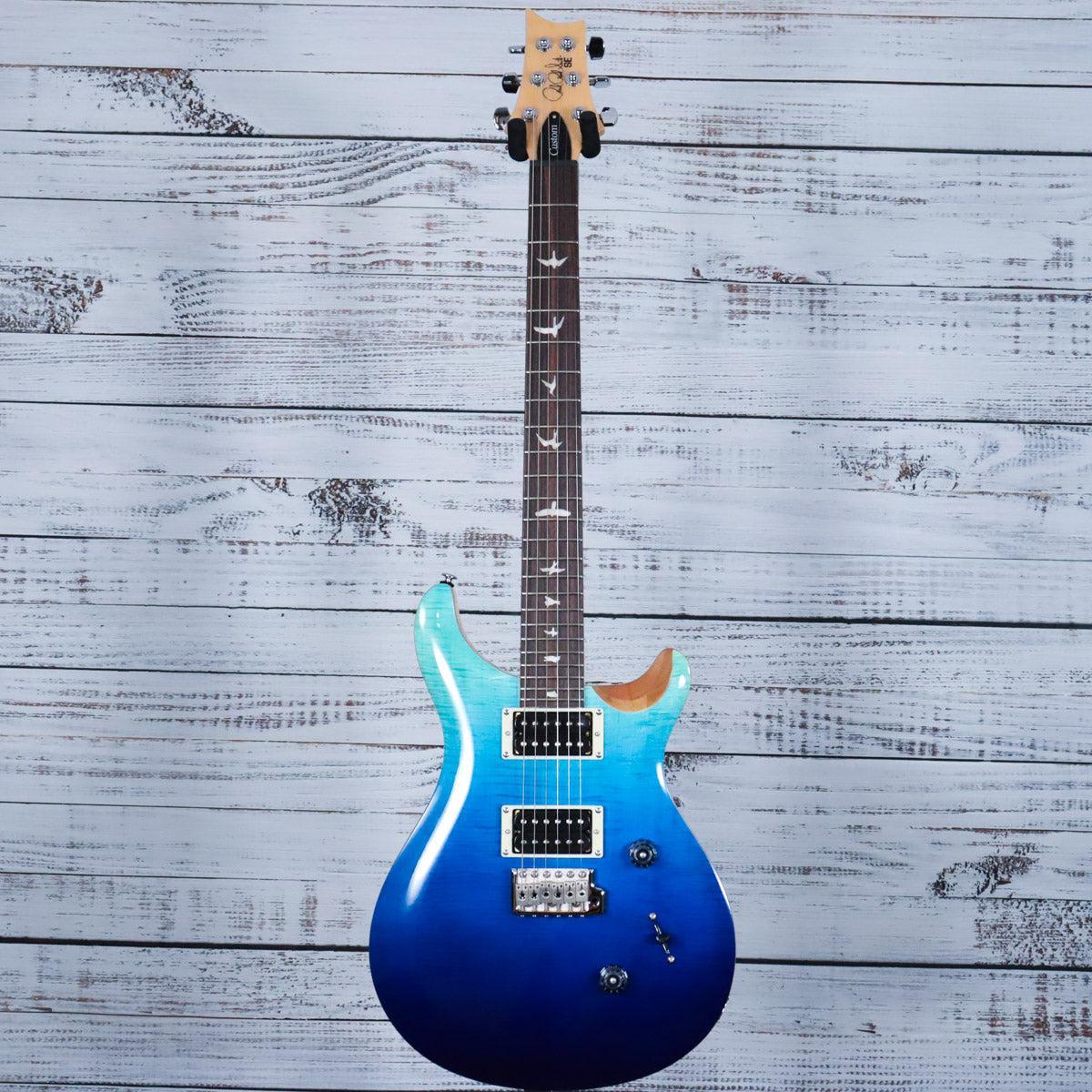 Paul Reed Smith SE Custom 24 Electric Guitar w/Bag | Sapphire Fade - Image 3
