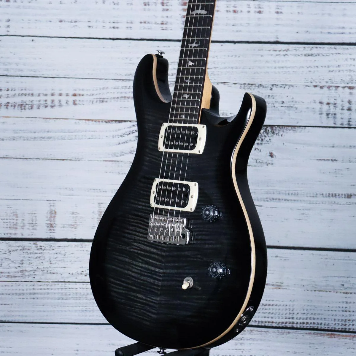 Paul Reed Smith SE CE 24 Electric Guitar w/Bag | Charcoal Burst - Image 4