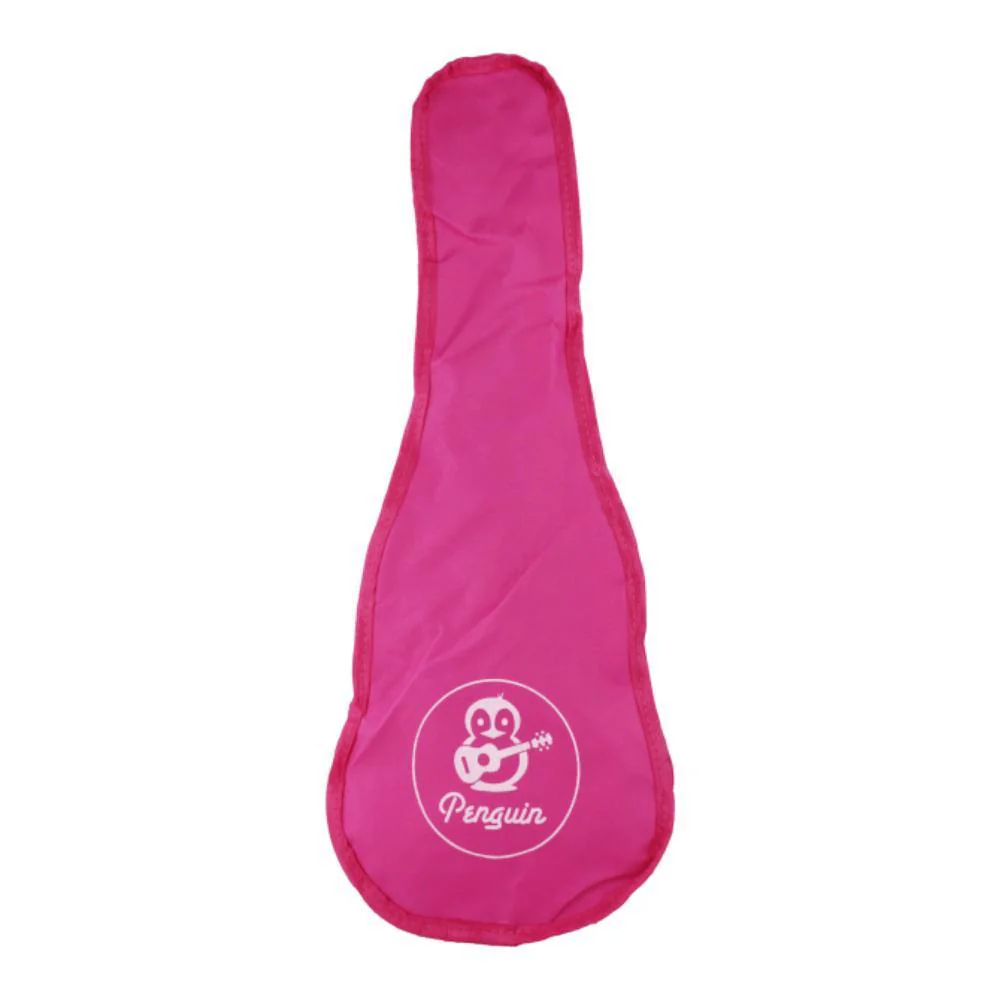 Amahi Penguin Soprano Ukulele w/Bag | Magenta - Image 2