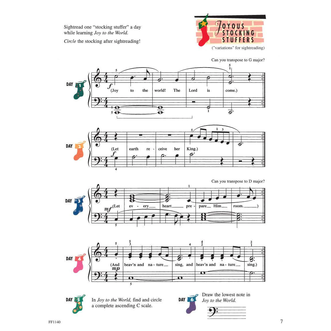 Piano Adventures | Christmas Book | Level 2B - Image 3
