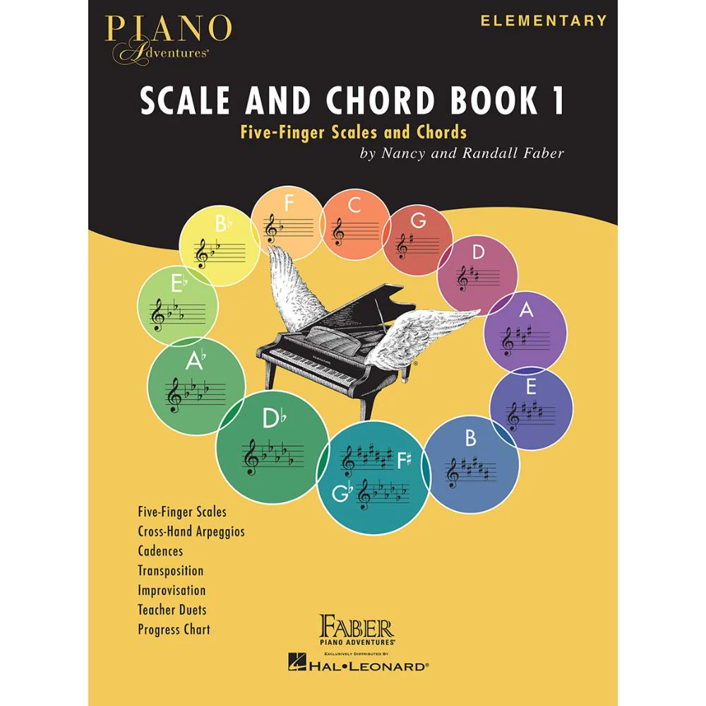 Piano Adventures | Scale & Chord | Book 1 (Elementary)