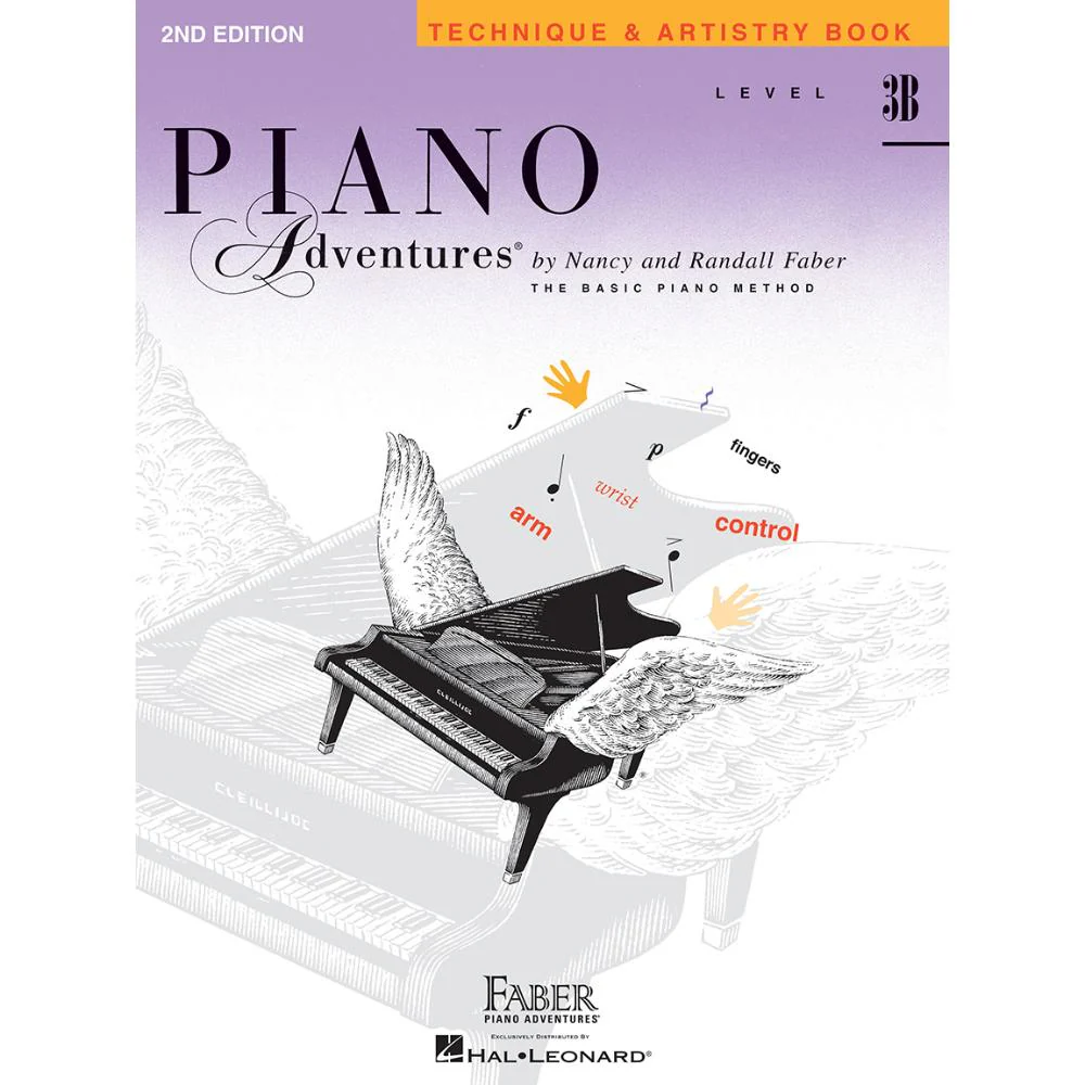 Piano Adventures | Technique & Artistry Book | Level 3B