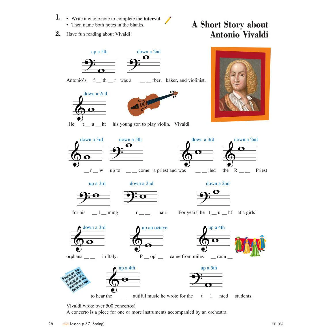 Piano Adventures | Theory Book | Level 2A - Image 6