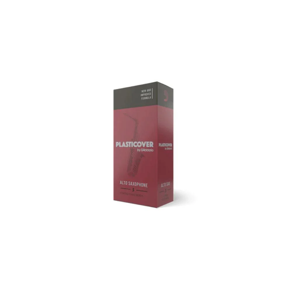D'Addario Plasticover Alto Saxophone Reeds | 2.0 | 5-Pack