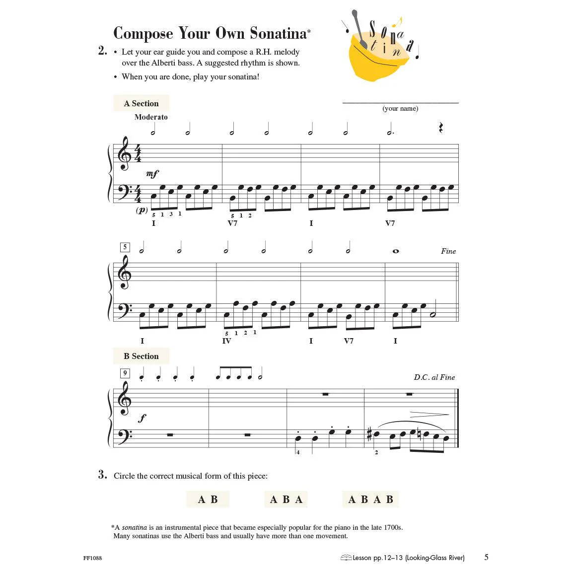 Piano Adventures | Theory Book | Level 3A - Image 3