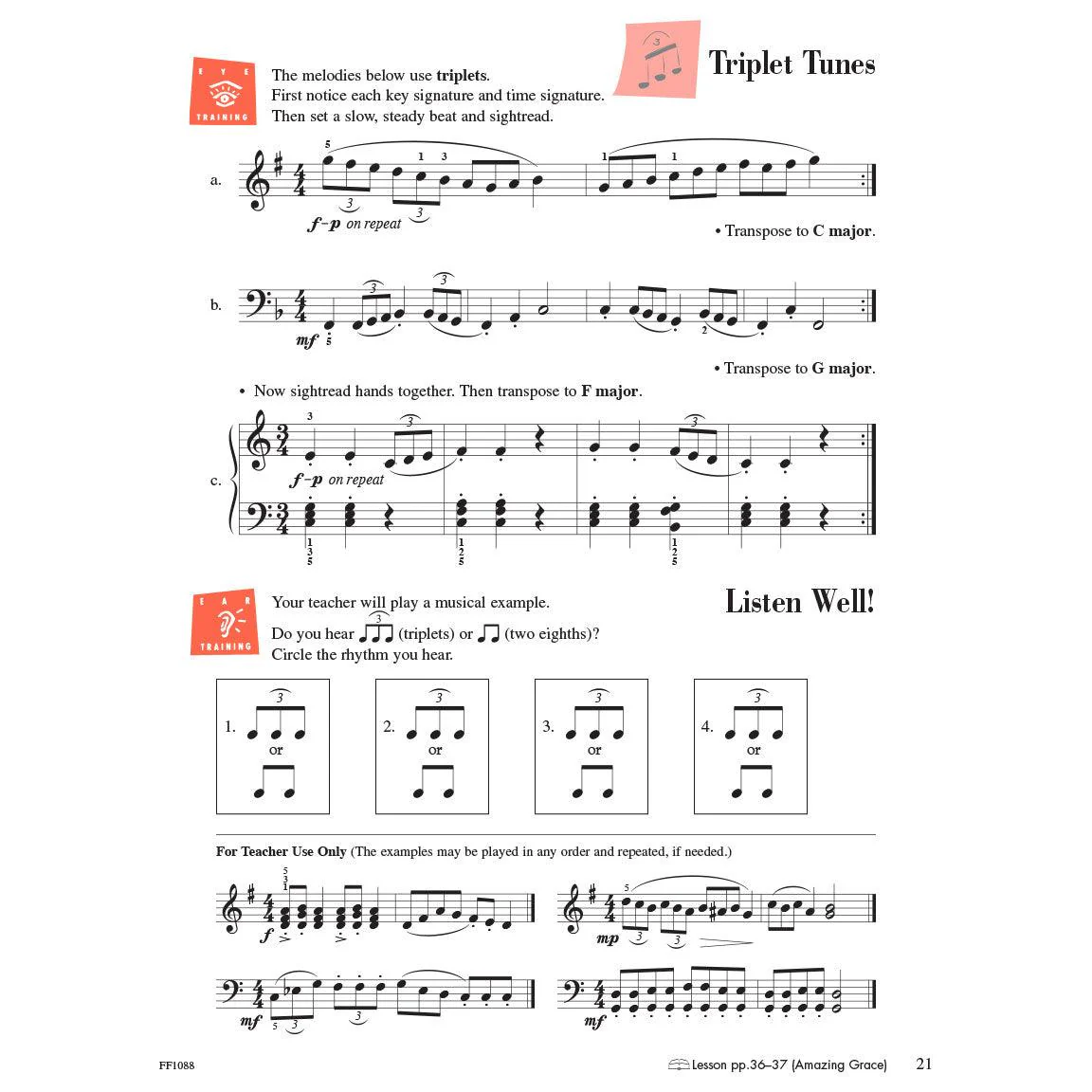 Piano Adventures | Theory Book | Level 3A - Image 5