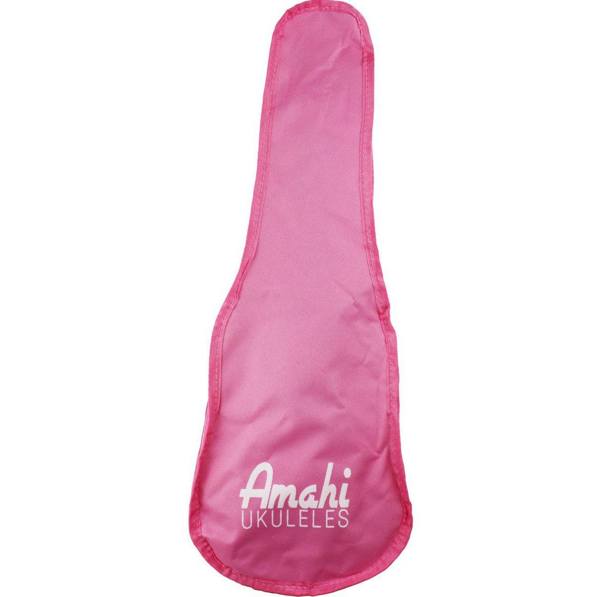 Amahi Soprano Ukulele w/Bag | Baby Pink - Image 2