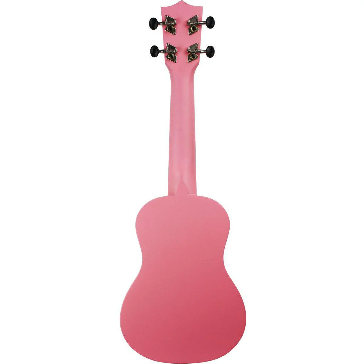 Amahi Soprano Ukulele w/Bag | Baby Pink - Image 3
