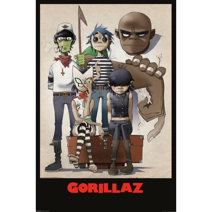 Posters Wholesale Gorillaz Family Portrait | Rolled