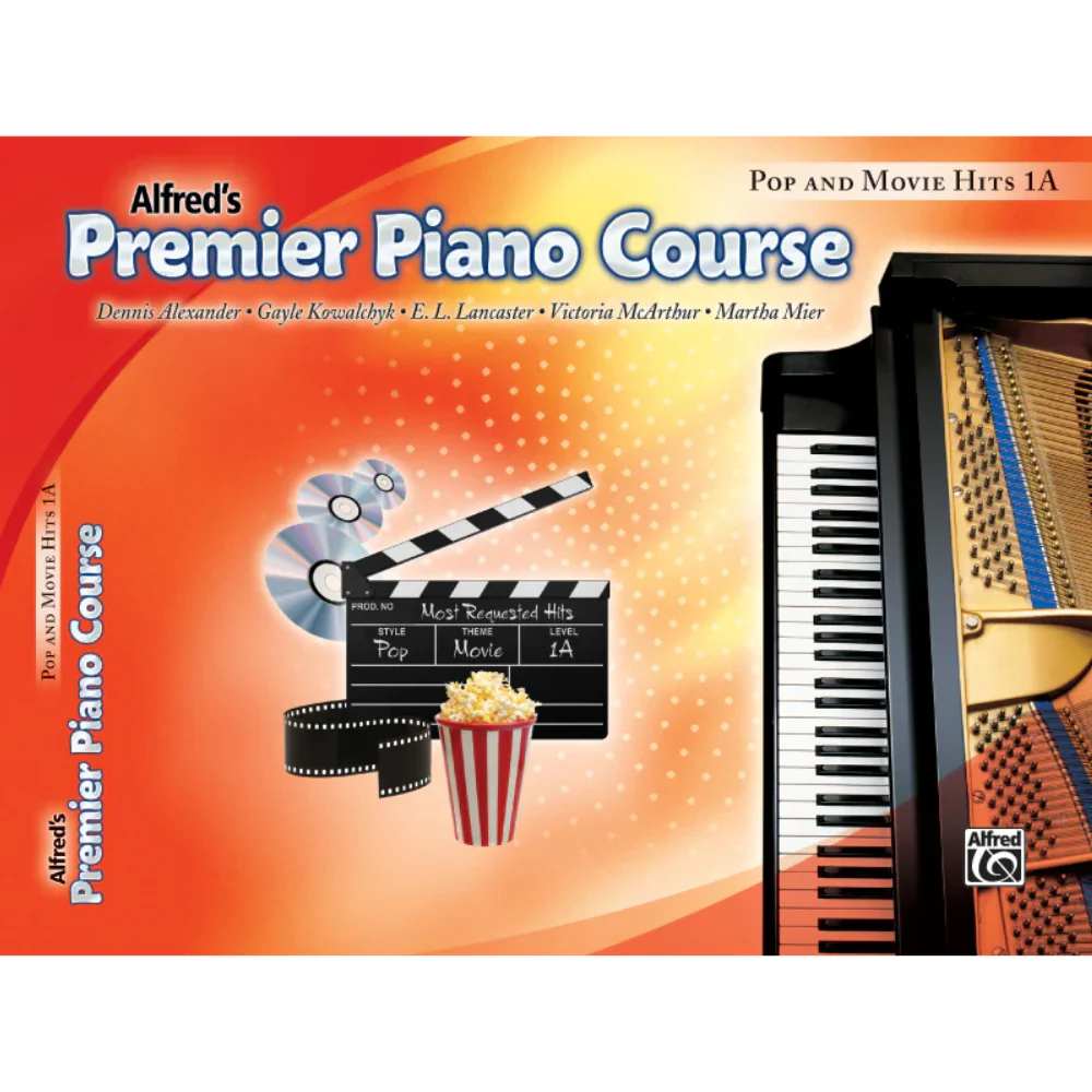 Alfred's Premier Piano Course | Pop & Movie Hits | Book 1A