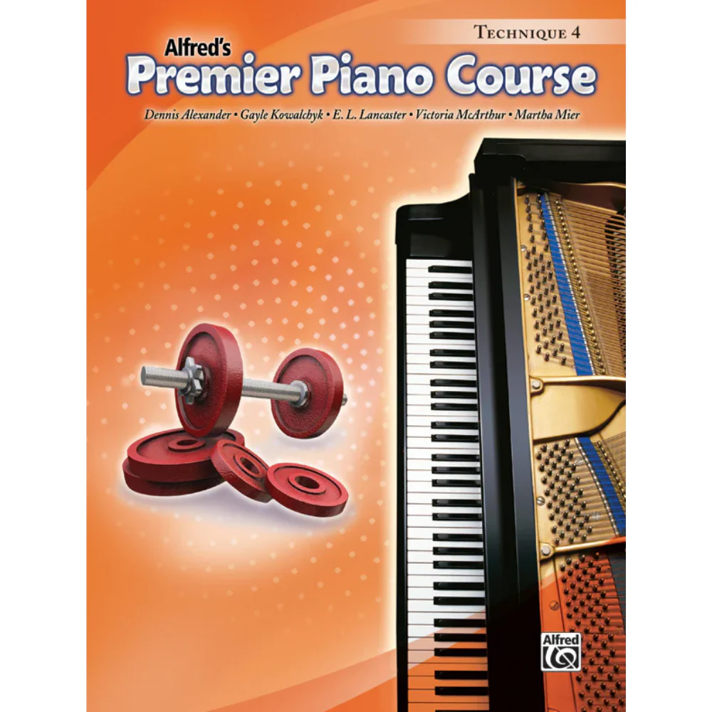 Alfred's Premier Piano Course | Technique | Book 4