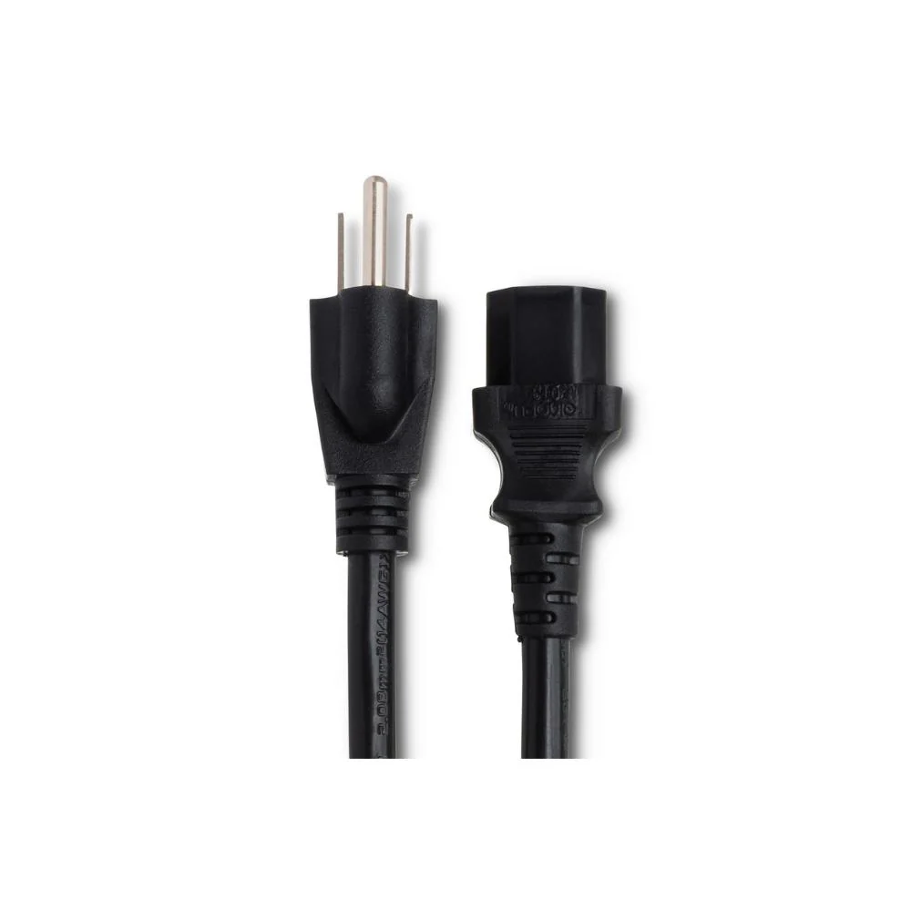 Hosa PWC408 | Power Cord IEC C13 to NEMA 5-15P | 8ft - Image 3