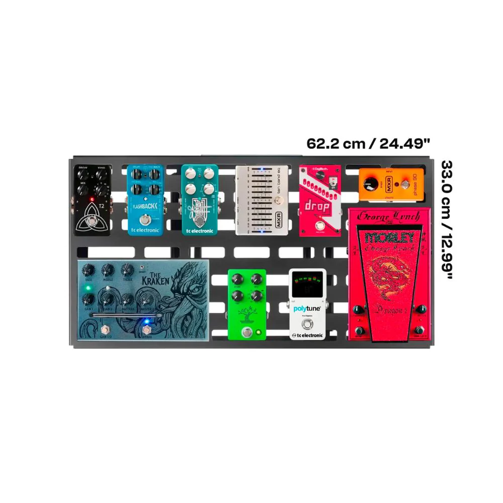 RockBoard QUAD 4.2 Pedalboard w/Flight Case | Up to 15 Pedals (IN-STOCK) - Image 5