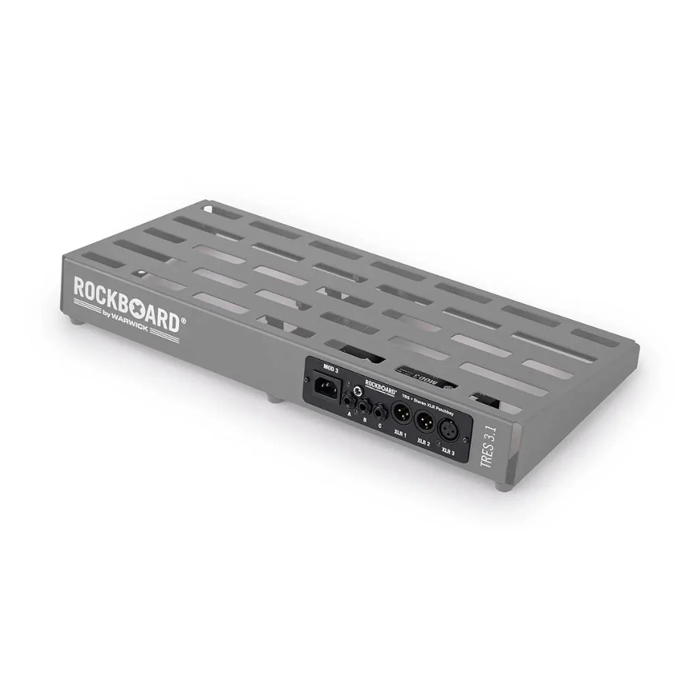 RockBoard MOD 3 V2 All-In-One Vocal Patchbay | TRS, DC, IEC & XLR - Image 2