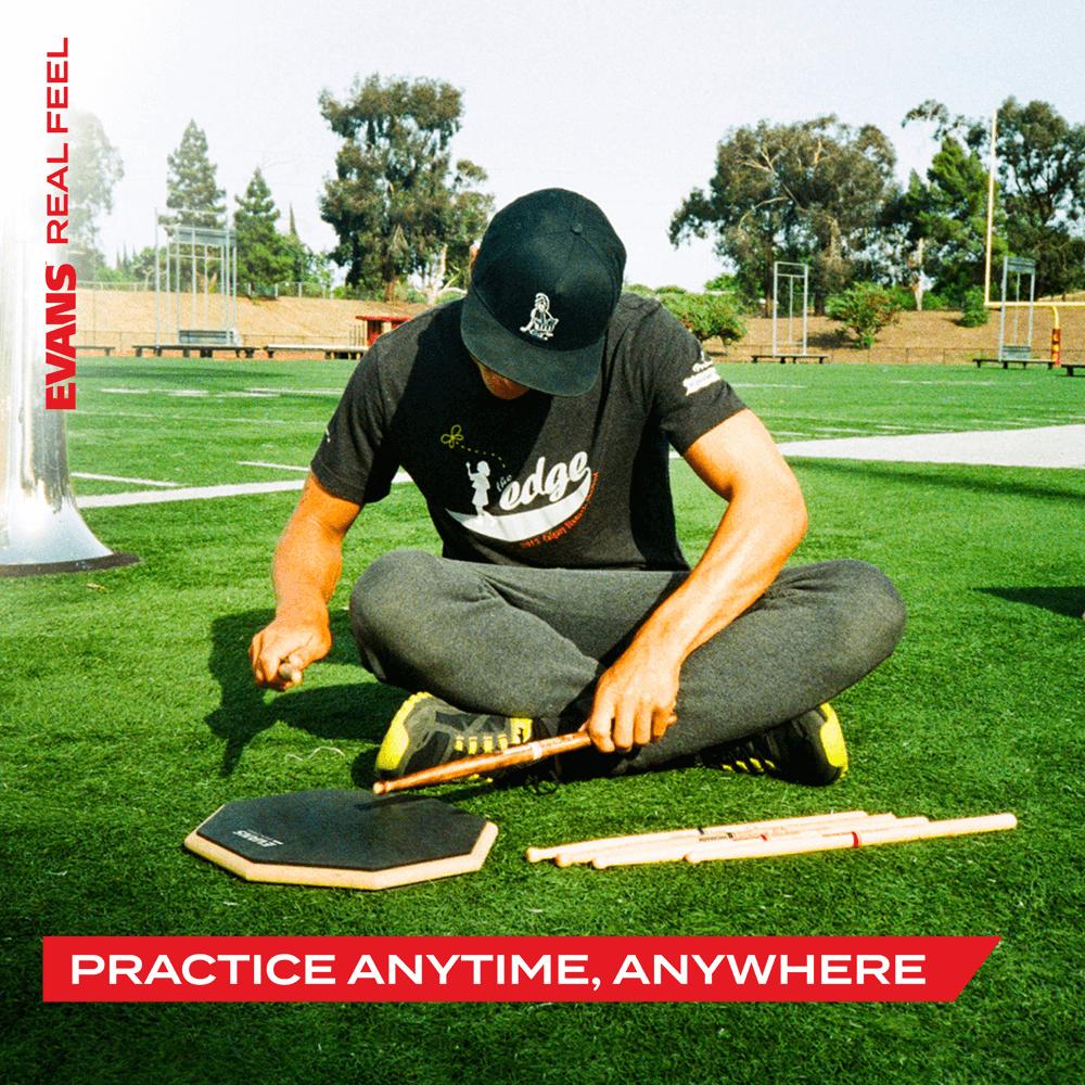 Evans RealFeel 2-Sided Practice Pad | 6 Inch - Image 2