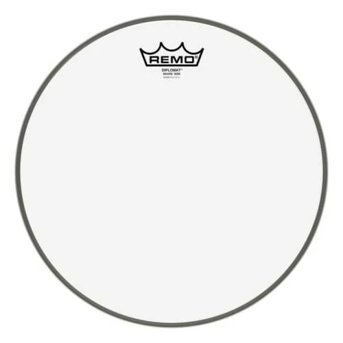 Remo Hazy Snare-Side Diplomat Clear Drumhead | 12" Diameter