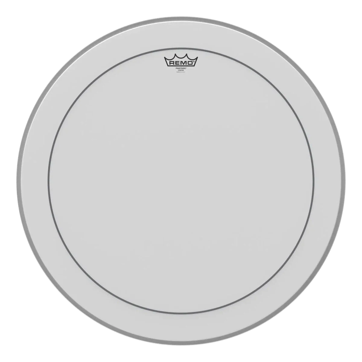 Remo Pinstripe Coated Bass Drumhead | 24"