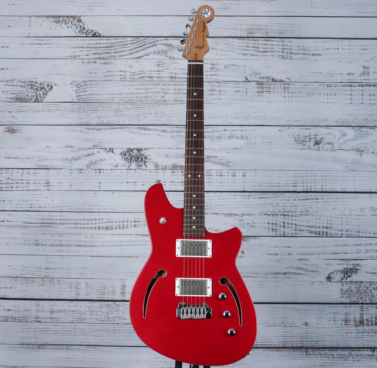 Reverend Kingbolt Air HH Semi-Hollow Electric Guitar | Metallic Cherry - Image 3