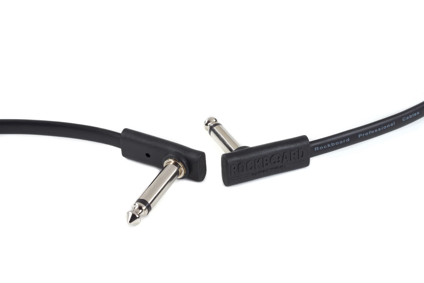 Rockboard Black Flat Patch Cable | 1.97in - Image 2
