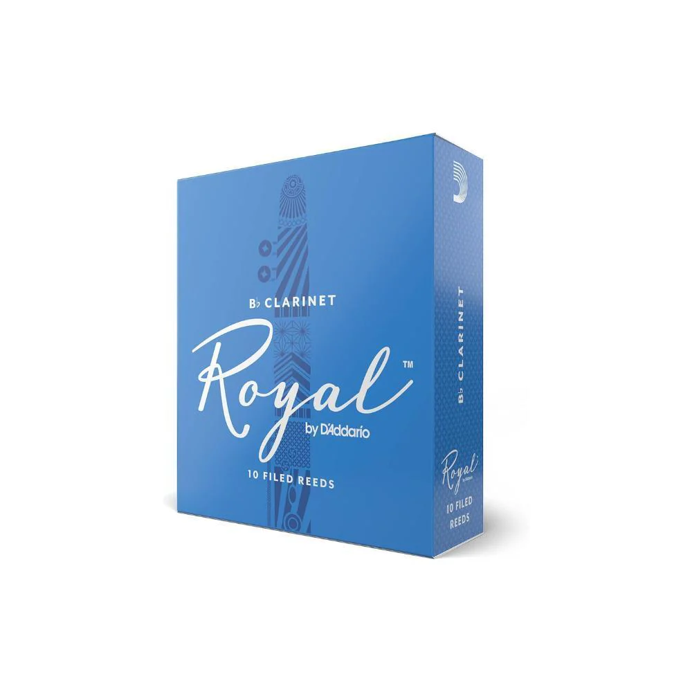 Rico Royal Bb Clarinet Reeds | 2.5 | 10-Pack