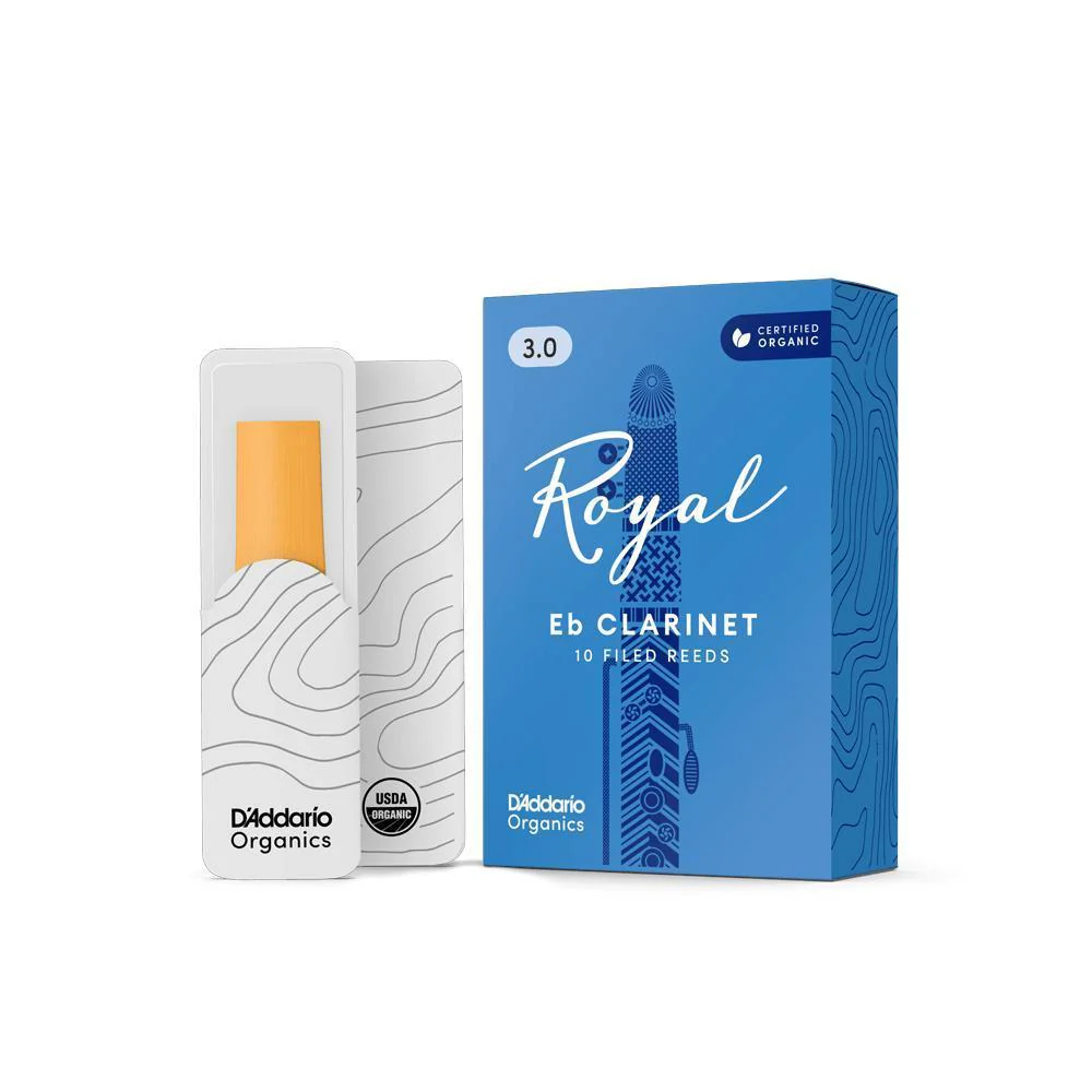 Royal by D'Addario Eb Clarinet Reeds | Strength 3 | 10-pack