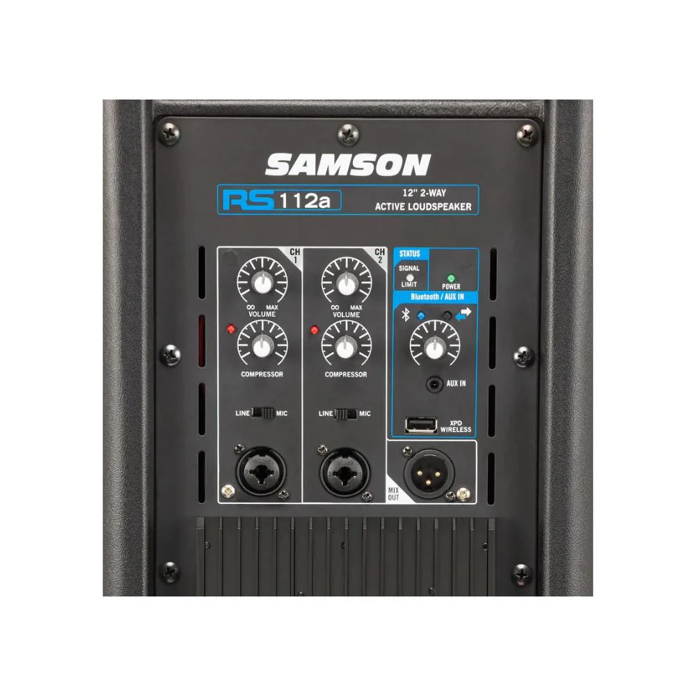 Samson 12inch 2-Way Active Loudspeaker w/Bluetooth - Image 5