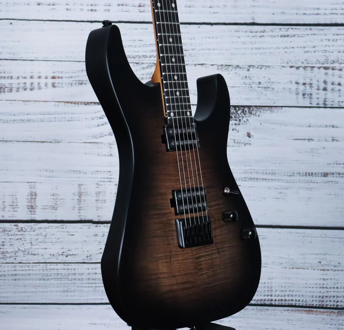 Schecter C-1 Standard Plus Electric Guitar | Ember Burst - Image 4