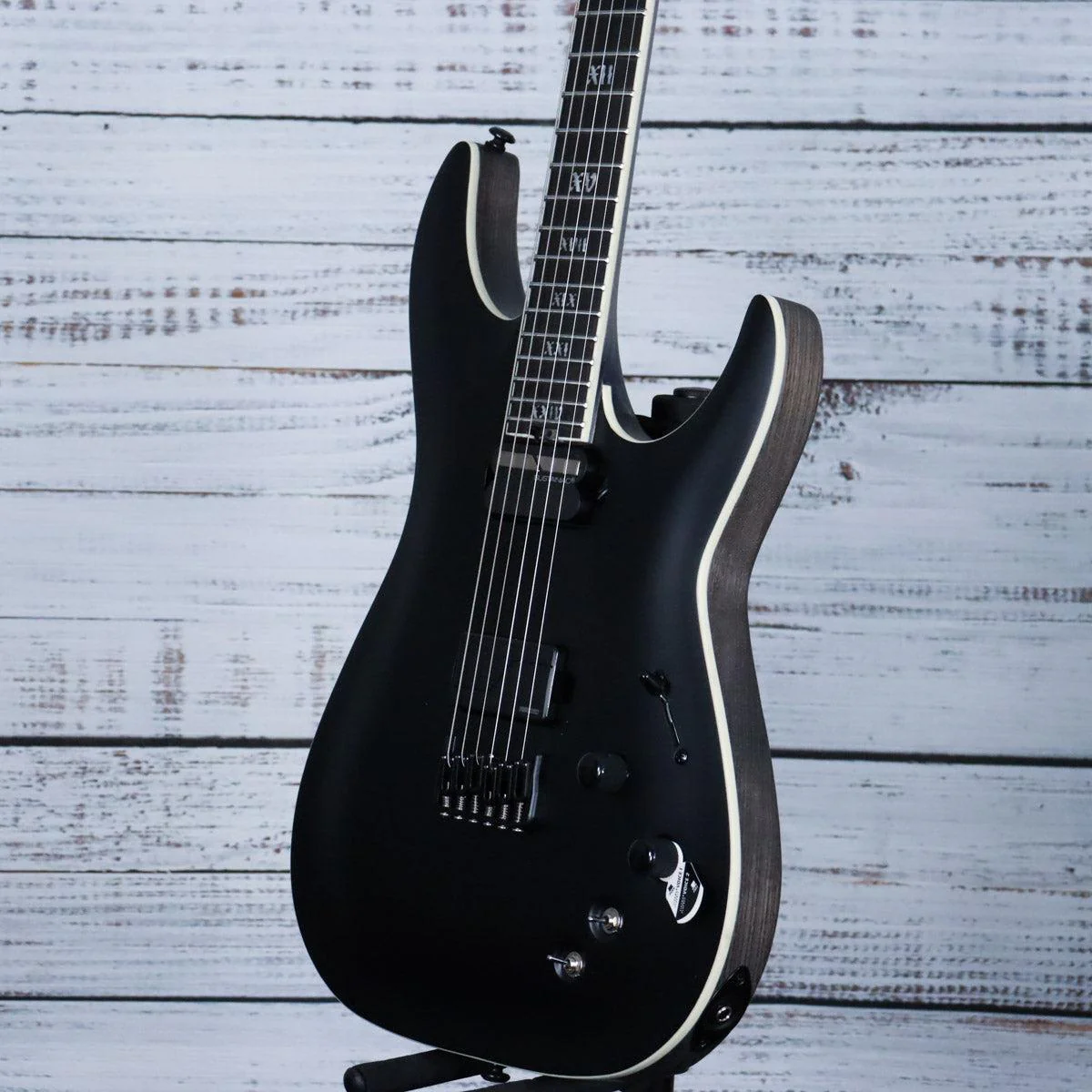 Schecter C-1 HT S SLS Evil Twin Electric Guitar | Satin Black - Image 4