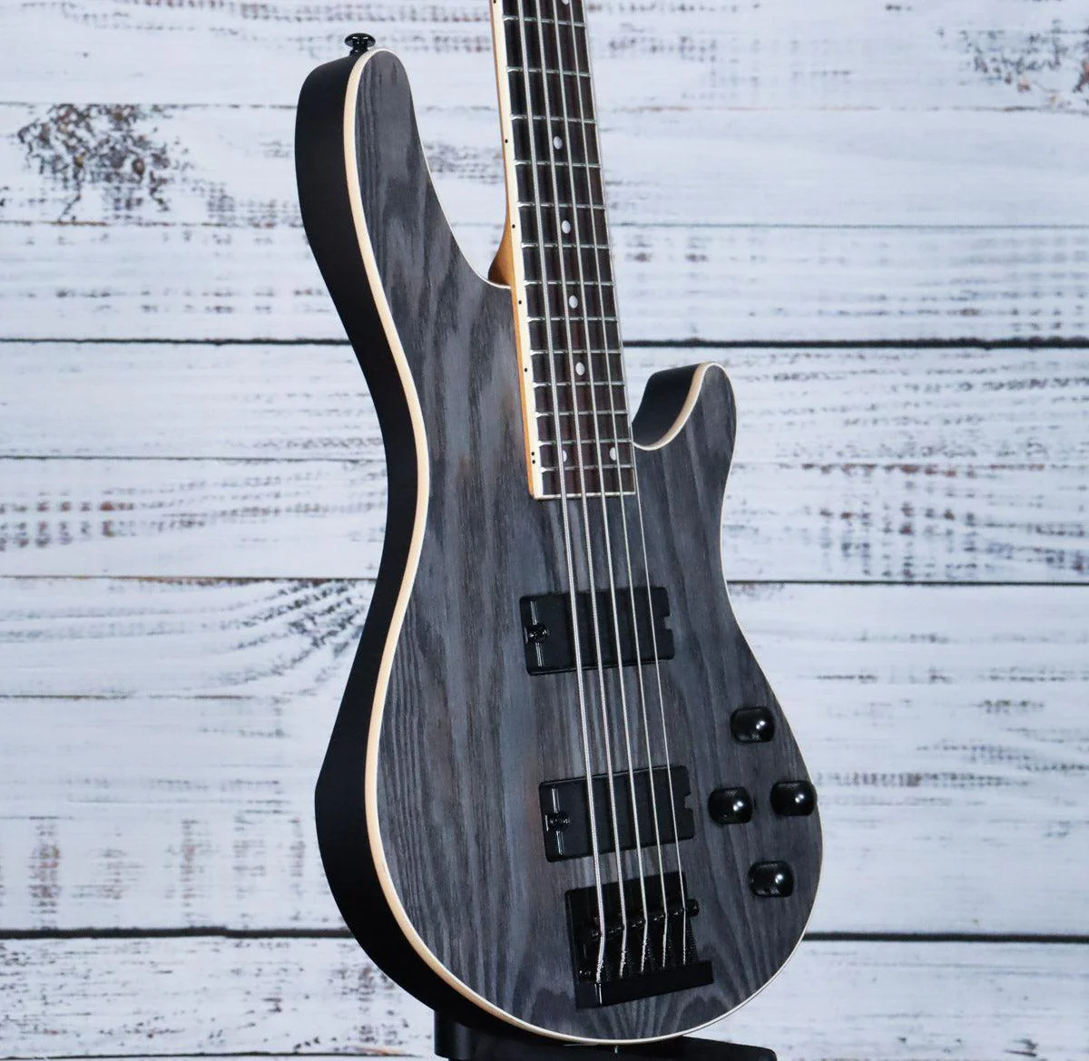 Schecter Standard Series C-5 Bass | Charcoal Satin - Image 4