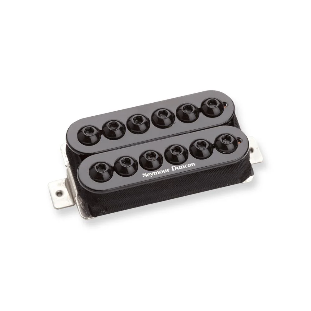 Seymour Duncan Invader High-Output Electric Guitar Humbucker Pickup | Bridge (Black)