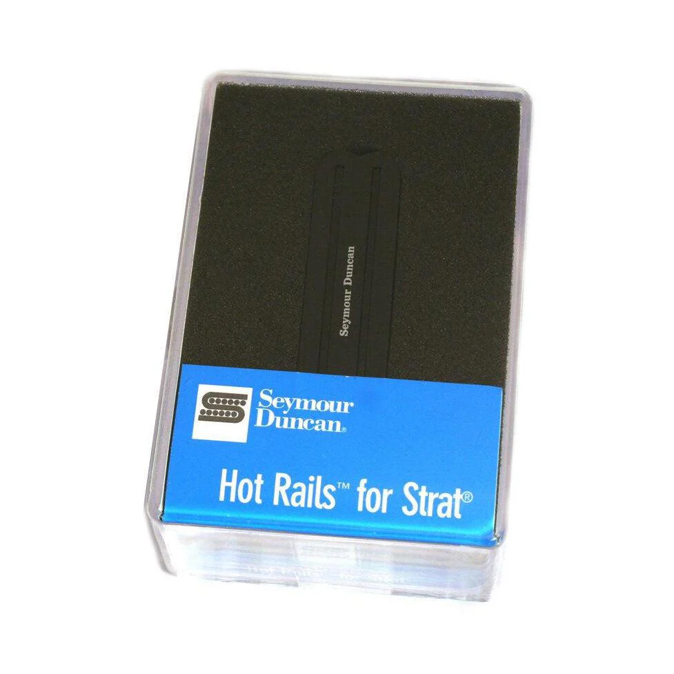 Seymour Duncan Hot Rails Bridge Strat Humbucker Electric Guitar Pickup | Black - Image 4
