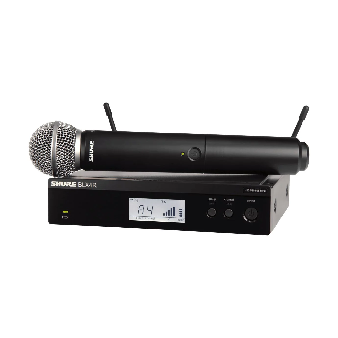 Shure BLX24R/SM58-H10 Wireless Rack Mount Vocal System