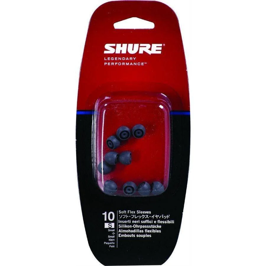 Shure Soft Flex Earphone Replacement Sleeves | Small (10-Pack)