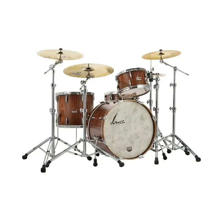 Sonor Vintage Series 3-piece Drum Set Shell Pack | 22" | Rosewood Semi-Gloss - Image 3