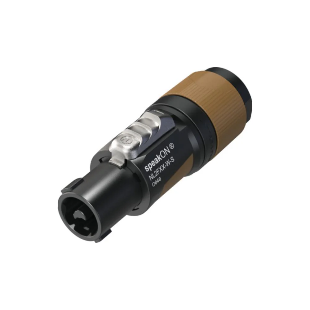 Rapco NEUTRIK 2-Pole speakON Cable Connector w/Twist-Lock