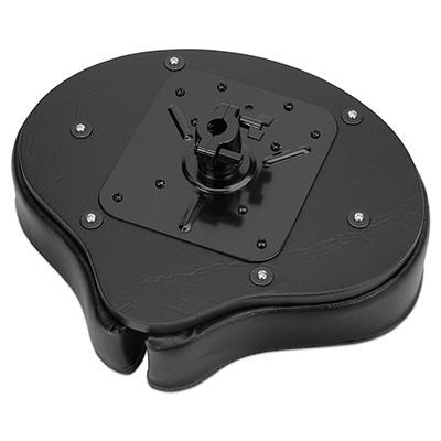 Ahead Spinal-G Drum Throne with 4 Legs | Red Top with Black Sides - Image 4